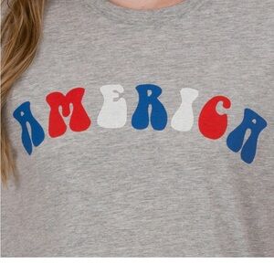 SPIRIT OF AMERICA Womens tee shirt NWT super soft